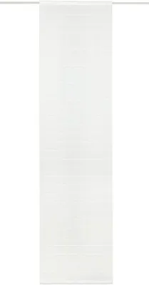 Produktbild von Flächenvorhang Step weiß BxH 60x245cm