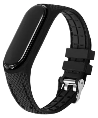 Zdjęcie produktu dla Opaska / pasek ChronSmarta do smartband'a Xiaomi Mi Band 5 / 6 (Czarny)