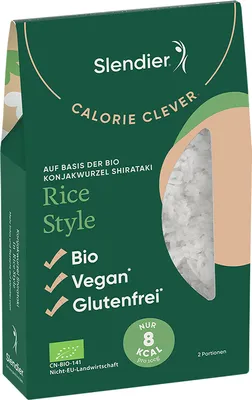 Produktbild von SLENDIER Konjak Pasta, Rice-Style 400g