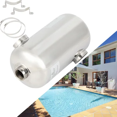 Immagine prodotto di Riscaldatore per piscina Hengda Riscaldatore per piscina SS304 Scambiatore di calore per piscina in acciaio inossidabile 28KW