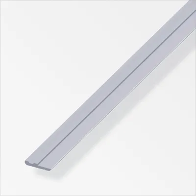 Produktbild von alfer Träger-Profil, einseitig 1 m, 19.5 x 2.1 x 10 mm Aluminium roh blank