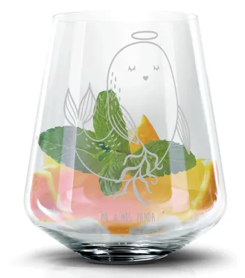 Produktbild von Mr. & Mrs. Panda Cocktailglas Sternzeichen Jungfrau - Transparent - Geschenk, Jungfer, Aperol Glas, Highball, Meerjungfrau, Martini, Tumbler, Geburtstag August