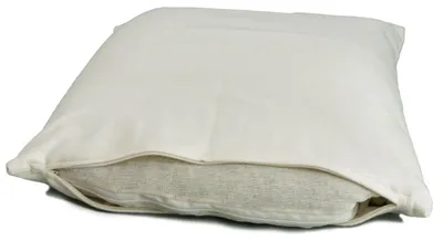 Produktbild von Bio-Dinkelspelzkissen 40x40cm, Bio-Flanell mit Bio-Dinkelspelz, + zus. Inlett