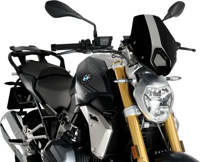 Image de PUIG écran sport nu noir ABE approuvé pour Bmw r 1250