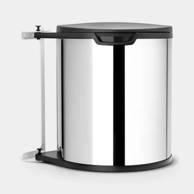 Zdjęcie produktu dla Brabantia - Kosz Szafkowy De Luxe 15l Stal Błyszcząca