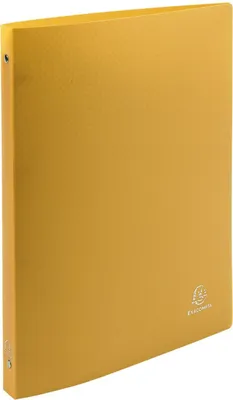 Produktbild von Exacompta 51196E Ringbuch PP 500µ 4 Ringe 15mm Rücken 20mm DIN A4 Gelb