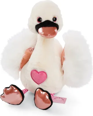 Zdjęcie produktu dla NICI pluszowy biały łabędź Love 35 cm, ZIELONY