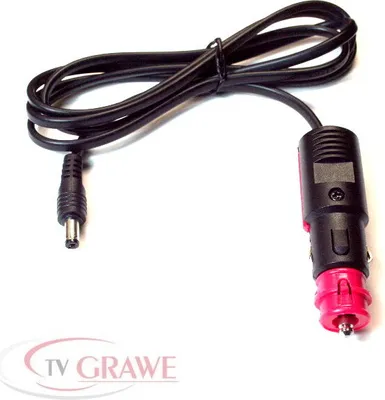 Produktbild von KFZ-Adapter 12V DC Zigarettenanzünder-Kabel für 12 Volt TV-Geräte