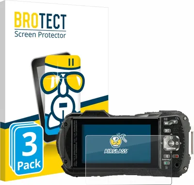 Produktbild von 3x BROTECT Schutzglas für Pentax WG-90 Schutzfolie Panzer Folie Glas Display Schutz klar