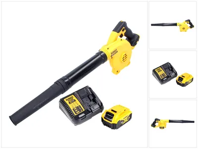 Produktbild von DeWalt DCV 100 P1 Akku Gebläse / Laubbläser 18 V + 1x Akku 5,0 Ah + Ladegerät