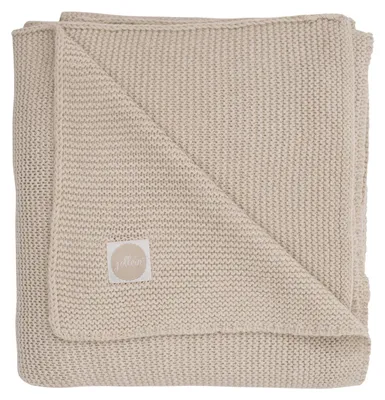Produktbild von Jollein Decke Basic Knit 75x100 cm Nougat