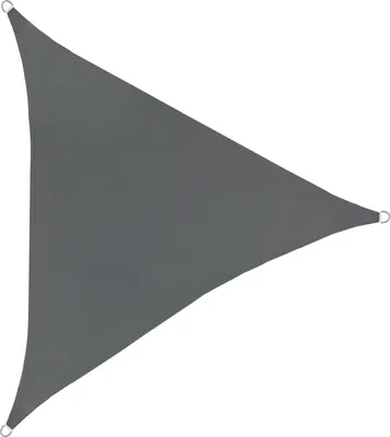 Produktbild von SVITA Sonnensegel dreieckig wasserdicht 160g/m² UV50+ Sonnenschutz Dunkelgrau 3x3x3m