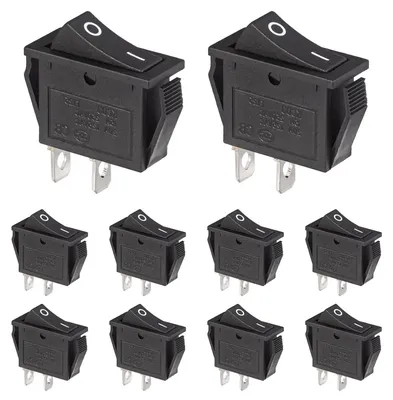 Productafbeelding van Tuimelschakelaar 2-polig aan/uit 15A 250VAC 20A 125VAC 10 stuks