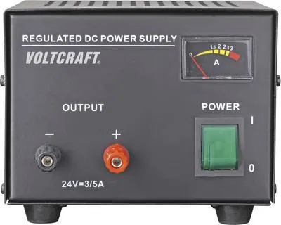 Obrázok produktu pre Voltcraft Labornetzgerät, Festspannung FSP-1243 24 - 24 V/DC 3 - 3 A 72 W 1 x (FSP-1243)