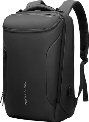 Produktbild von STILVORA Rucksack Herren, Business Rucksack, , Multifunktional Rucksack, Wasserdicht, Reise- und Laptop-Rucksack, Arbeit, Schule, Alltag, Strapazierfähig, Schwarz