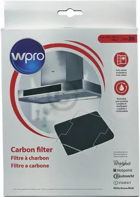 Produktbild von WPRO Longlife Aktivkhohlefilter Typ 20 / CFW020/1
