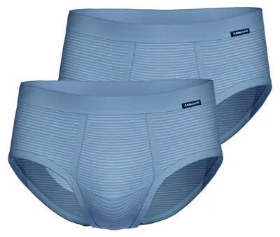 Produktbild von 2er Pack AMMANN Herren Slip Brief Classic