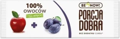 Produktbild von Be Now Apfel-Pflaumen-Fruchtblätterriegel 16 g Gute Portion