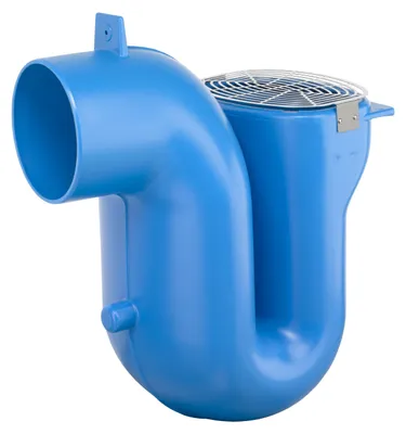 Produktbild von Überlaufsiphon DN 250 mit Nagetiersperre Edelstahl