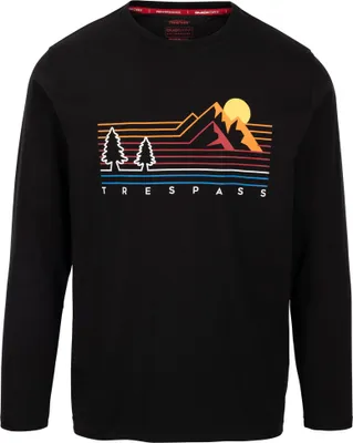 Produktbild von Trespass - "Macley" T-Shirt für Herren Langärmlig TP6654 (M) (Schwarz)