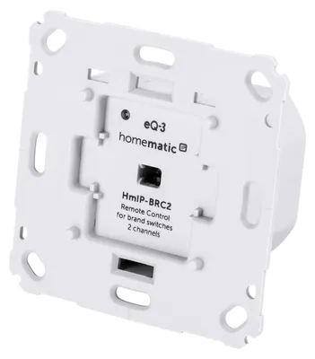 Produktbild von Homematic IP Wandtaster für Markenschalter  2-fach