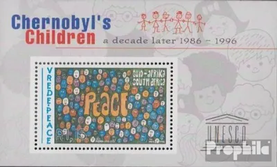 Produktbild von Briefmarken Südafrika 1997 Mi Block59 (kompl.Ausg.) postfrisch Für Tschernobyls Kinder