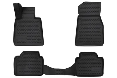 Zdjęcie produktu dla ELEMENT gumowe dywaniki podłogowe 3D do BMW serii 3, 2012->, 4 szt.