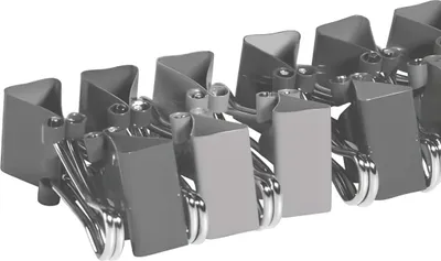 Produktbild von Alco Foldbackklammer Metall vernickelt 15mm sortiert 12 Stück