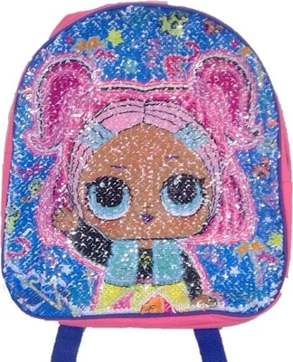 Immagine prodotto di zaino ragazze 8,5 litri poliestere rosa/blu
