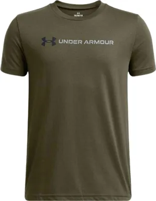 Produktbild von Under Armour Ua B Logo Wordmark Ss - marine od green, Größe:M