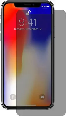 Produktbild von Apple iPhone XR Blickschutz Panzer Schutz Glas Anti-Spy Glasfolie 9H - 1 Stück
