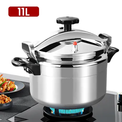 Produktbild von Schnellkochtopf - 11 l - Aluminium - Für Gasherd - Explosionssicher - 24 cm