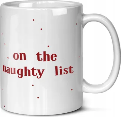 Image de Tasse de Noël amusante avec imprimé de Noël