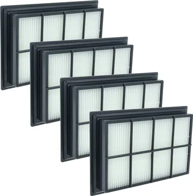 Produktbild von vhbw 4 Staubsaugerfilter Ersatz für Kärcher 2.860-229.0 für Staubsauger - HEPA-Filter Schwarz Weiß