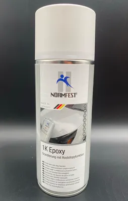 Produktbild von Normfest 1K Epoxy Grundierung weiß 400ml mit Rostschutz Korrosionsschutz Füller
