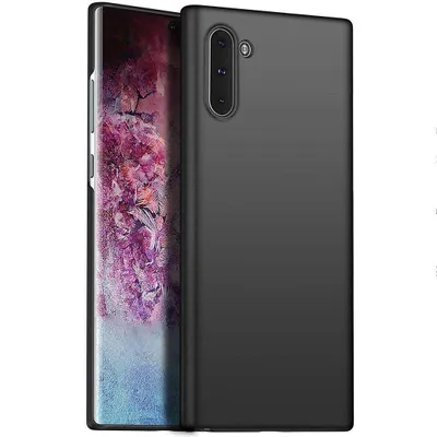 Obrázek produktu pro Galaxy Note 10 Pouzdro, Tenké Matné PC Proti Otiskům Prstů Ochranné Pouzdro pro Samsung Galaxy Note 10 černé