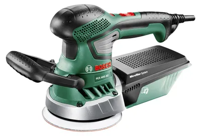 Produktbild von Bosch PEX 400 AE Exzenterschleifer Set im Koffer