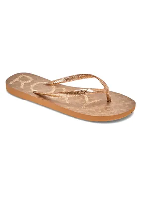 Produktbild von Roxy Damen Viva Sparkle Sandale, Bronze, 37 EU