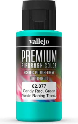 Premium Color Vallejo 62077 Candy Racing Green 60ml Airbrush Farbe