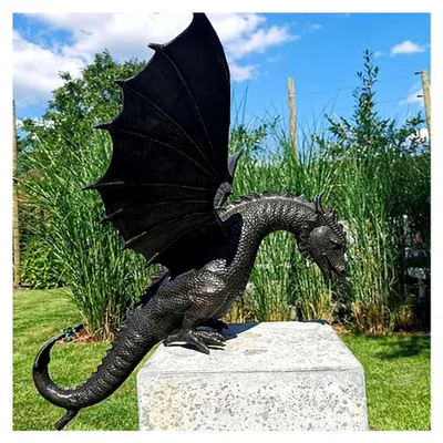 Produktbild von Drachenbrunnenstatue für den Garten, Wasserspiele und Dekoration für den Außenbereich