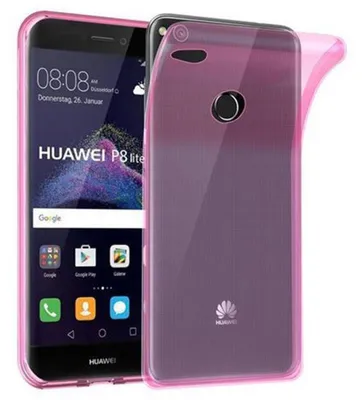 Immagine prodotto di Cadorabo cover per Huawei P8 LITE 2017 / P9 LITE 2017 cover protettiva in rosa cover protettiva TPU silicone cover custodia