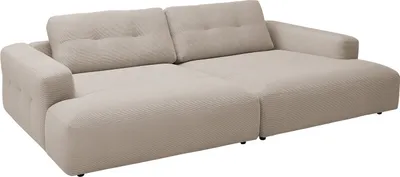 Produktbild von KAWOLA Big Sofa MIKA Feincord beige