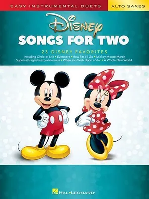 Produktbild von Disney Songs for Two Alto Saxes