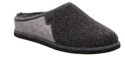 Produktbild von Rohde Mala Damen Pantoffel Pantolette Hausschuhe 6112 Filz Wechselfußbett Grau, Größe:EUR 37