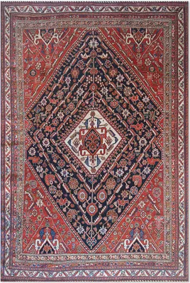 Produktbild von Klassische türkische persische Muster im Vintage-Stil – Vinylteppich – 80x120 cm – Indoor Teppich – Flur – Pflegeleicht – Modern