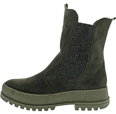 Produktbild von Waldläufer Stiefel bequem warm gefüttert in grün, Gr. 3.5
