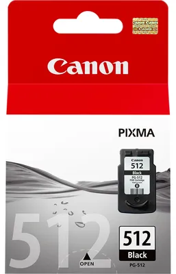 Obrázok produktu pre Čierny atrament Canon PG-512 s vysokým dosahom