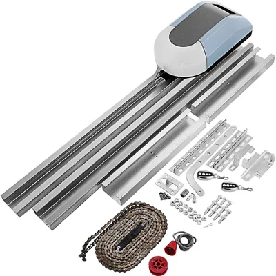 Immagine prodotto di Motore per porte da garage VEVOR, automatico, con sistema di codifica a rotazione, capacità di 1000 N, completo per porte a battente, ma