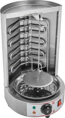 Image de Grill électrique - Grill de table - 2,5 kW - 220 V - Température réglable - Argent