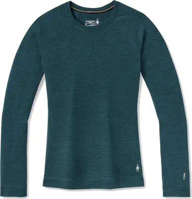 Produktbild von Smartwool Women's Merino 25" Baselayer Crew Boxed twilight blue heather L